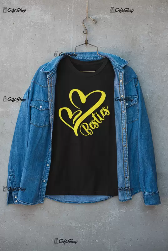 Besties , tricou cu mesaj